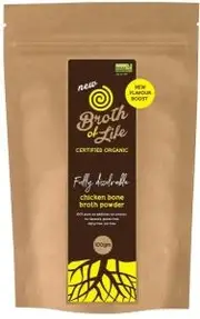Broth Of Life Org Freeze Dried Chicken Bone Broth Powder 100g