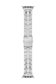 [Diesel] Diesel - Stainless Steel Band for Apple Watch, 42/44/45/49mm - Straps - Unisex - Silver UNI Silver