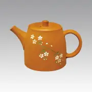 Tokoname Kyusu teapot -SEIHO -SAKURA(both side) 140cc -sasame ceramic mesh w box
