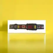 Dog Collar Reflective Nylon Collar Flags
