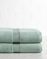 Superior Solid 2pc Bath Sheet Egyptian Cotton Towel Set