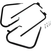 Drag Specialties Saddlebag Support Kit - 97-08 FLT (Black) 21026B
