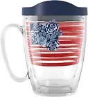 Tervis Clear Mug with Handle - 16oz Double Walled - Sweet Home American Flag