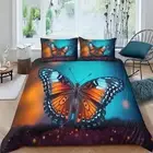Dragonflies Duvet Cover Print Bedding Set Softest Comforter Cover for Boys