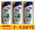 3 x Head and Shoulders Anti Dandruff Shampoo COOL MENTHOL 70ml. ** Express !