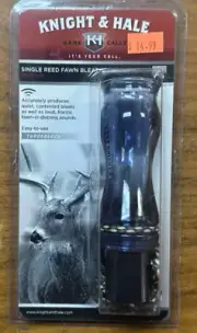 Knight & Hale Game Calls Single Reed Fawn Bleat Acrylic Deer Hunting Call
