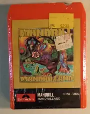 8-track VGT 1974. Mandrill-Mandrilland. New, Sealed.