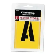 Letter and Number Painting Stencils, A-Z and 0-9 H, 35 per Pack 3 Inches