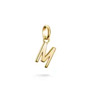 Buy Connect Charm letter M Gold by Thomas Sabo online - THOMAS SABO Australia