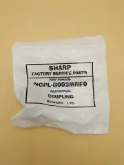 NCPL-B003MRF0 NEW GENUINE OEM SHARP MICROWAVE TURNTABLE COUPLER