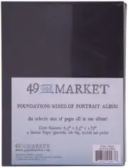 49 & Market Foundations Mixed Up Album-Portrait, Black