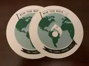 Lokai ‘Wear Your World” Sticker, Lot of 2