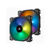 Corsair Ml140 Pro Rgb 2 Fan Pack With Lighting Node Pro 140Mm