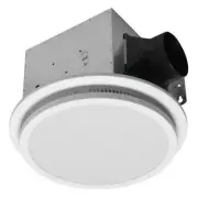 Homewerks Decorative 110CFM Ceiling Mount Bluetooth Stereo Speakers Bathroom