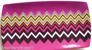 MISSONI x Target 'Purple Passione' Platter w/ Zig Zag Stoneware 16" x 9" **NEW**