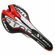 Mountain Bike Saddle Bike Seat Fixed Gear Road Bike Cushion Bike Seat Black red_285*135mm