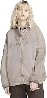 [Nike] Sportswear Women's Repel Tech Pack Packable Jacket, Moon Fossil, LARGE