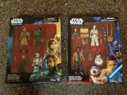 Star Wars Jedha Revolt & Takodana Encounter Action Figure Sets Brand New Hasbro