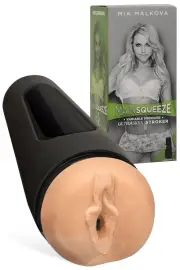 Doc Johnson Squeezable Realistic 8" Masturbator Mia Malkova Pussy