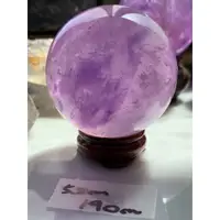 在飛比找蝦皮商城精選優惠-兆鑫生活館-紫水晶球直徑約5.2公分 190g  (贈底座)