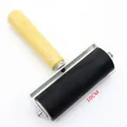 10cm Heavy Duty Hard Rubber Roller Printing Inks Lino Brayer Art Craft Tools