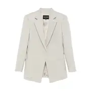 [Giorgio Armani] Giorgio Armani Single-button Patch-pocket Blazer 44 IT NEUTRALS