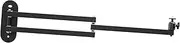 AsrMyjcx Adjustable Mount Holder, Projector Ceiling Mount, Projector Arm Stand, Wall Projector Mount Stand, for Office Hotel Home, Biaxial 80cm