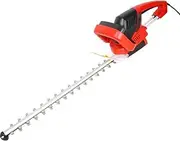 Shear Shrubber Trimmer Hand-held Portable Hedge Trimmer, Household Plug-in Branch Shrub Trimmer, 24.4 inch Dual Switch Shearing Machine (Color : Red, Size : 15m Cable Length)