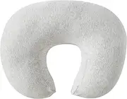 QUENESS Nursing Pillow Cover, Stretchy Cotton Soft Removable Breastfeeding Pillow Cases Slipcover Fits for Standard Nursing Pillow for Baby Boys Girls (Light Grey)