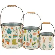 Primitives by Kathy - Garden Bucket Set of 3 - 109117