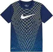 [Nike] Boy's Flyknit Inspired DF Tee Green/Yellow/Olive