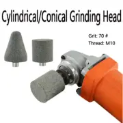 1Pc Grinding Head 70 Grit Countersink Bits Grinding Wheel Head Polishing Fitting