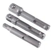 1/4"3/8"1/2" SDS Socket Driver Drills Shank Adaptor 1 Set