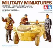 GERMAN PANZER DIVISION FRONT LINE RECONNAISSANCE TEAM 1/35 Soldiers Kit TAMIYA