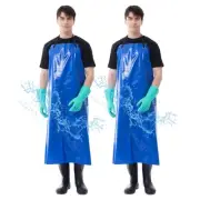 VICOGARAD 2 Pack Heavy Duty Vinyl Waterproof Apron 47 Inch, Oil & Chemical Re...