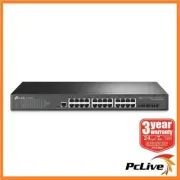 TP-Link TL-SG3428X 24 Port Gigabit L2+ Managed Ethernet Switch Hub 4 10Gbps SFP+