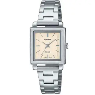 【CASIO 卡西歐】卡西歐石英鋼帶女錶-粉色(LTP-E176D-4A)