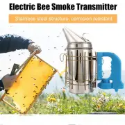 Electric Bee Hive Smoker Transmitter Sprayer Beekeeping Tools with Heat Cover