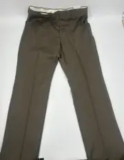 NWT Kenneth Techni-COLE Performance Dress Pants TAUPE 36R SLIM FIT Men's