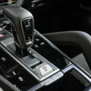 SP Silver Parking Brake Button Switch Trim Cover For Porsche 17-21 Panamera (for: Porsche)