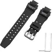 [FACLE] Men's Resin watch strap Replacement Fit for Casio G shock GW-A1100 GW-A1000 GW-4000 GA-1000 1100 1200 G-1400 Outdoor Sports Watch bands bracelet accessories
