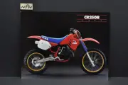 Vtg NOS 1987 Honda CR250 R Motorcycle Dealer Sales Spec Brochure Westbys OK