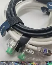 Spectrum COAX Antronix 2-Way Splitter Antenna Cables (X2) and HMDI Cable