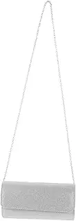 [Ipetboom] Lady's Party Purse Elegant Evening Bag Handbag for Lady with Chain Strap Perfect for Banquet