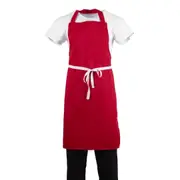 Whites Bib Apron Red • PAS-BB466