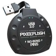 USB 3 Cabled PixelFlash No-Bend Pins Compact Flash Card Reader 1” Cabled