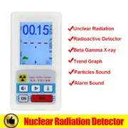 Portable Geiger Counter Atom Dosimeter Radiation Tester Gamma X-Ray Sensitive LO