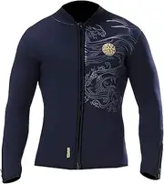 Dizokizo Wetsuit Top 5mm Long Sleeve Neoprene Wetsuit Jacket for Men
