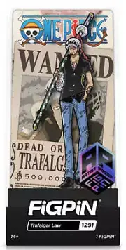 FIGPIN Trafalgar Law #1291 One Piece Artist Proof