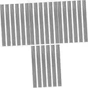 Operitacx Sets Science Tool Zinc Strips Set for Electroplating Physics Experiments Education Projects Pcs